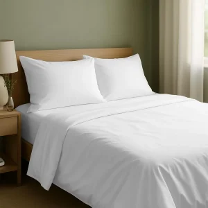 Queen Size Bed Sheet Set with Deep Pockets