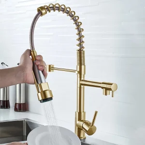 Pull Down Kitchen Faucet