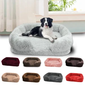 Thickened orthopedic dog bed for large dogs -