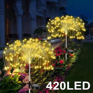 LED Solar Flower Fairy Lights